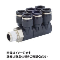 日本ピスコ チューブフィッティング トリプルブランチエイ PAT8ー03 1セット(3個)（直送品）