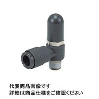 日本ピスコ スピードコントローラスパッタタイプエルボ JSC12ー04AVー0 JSC12-04AV-0 1セット(5個)（直送品）