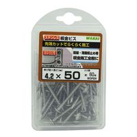 若井産業 ステンレス板金ビス 呼び4.2mm×42mm 70本入 BKSP42V 1