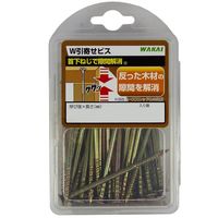 若井産業 W引寄せビス 4.5mm×100mm×ねじ部40mm 25本入 WH100V 1セット(150本:25本×6箱)（直送品）