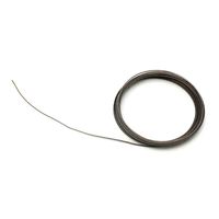 日本化線 デザインワイヤー 自遊自在 wire COLOR メタリックブラウン