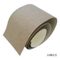 2×4材専用ドレスアップシート パネシート2×4 ブラウンファブリック 4枚入 PSS-006 1セット(8枚:4枚×2セット)（直送品）