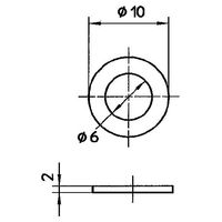 SANEI ユニオンパッキン PP40ー10X6 PP40-10X6 1セット(64個:2個×32パック)（直送品）