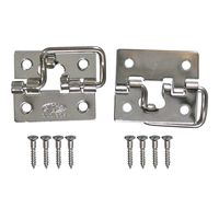 和気産業 ステン丁番掛金 38mm VF-105 1セット(4個)（直送品）