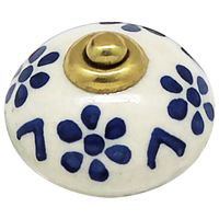 和気産業 セラミックつまみ PBL 40mm×35mm×20mm IK-186 1セット(8個)（直送品）