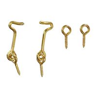 和気産業 真鍮メッキアオリ止め 38mm 2個入 VC-002 1セット(48個:2個×24セット)（直送品）