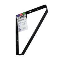 クリスマスファッション 和気産業 三角棚受 150×200mm 黒 43450200 1セット(4個)（直送品 その他