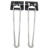 和気産業 折畳脚 6X240mm 2本 AK-025 1セット(8本:2本×4袋)（直送品）