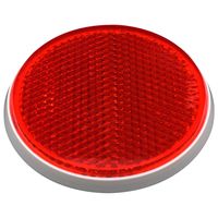 和気産業 リフレクター Rー60 直径60mm レッド Z-11 1セット(14個)（直送品）