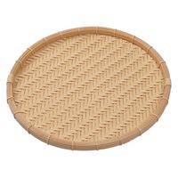 トーダイ PPラタン 竹タイプ AJIRO 丸型 浅ざる