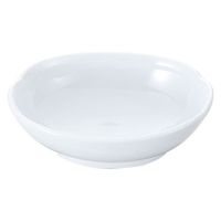 ヤマト陶磁器 白磁 楕円小鉢 464001 1個（直送品）