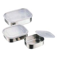 寿金属工業 18-8角フリージングボール 小 (PE蓋付) 030009 1個（直送品）