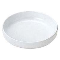 エンテック No.71W 漬物皿(フチきったて型) (白) 320055 1個（直送品）