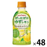 ポッカサッポロフード＆ビバレッジ ぽっかぽかゆずレモン 350ml 1セット（48本）