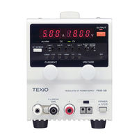テクシオ・テクノロジー PA-Bシリーズ　デジタル表示小型直流安定化電源 PA250-0.25B 1台（直送品）