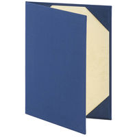 美濃商会 証書ファイル A5 布 紺 二枚用 9312-08 1セット(1冊×3)