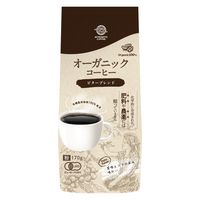 【コーヒー粉】三本珈琲 オーガニックコーヒー ビターブレンド 1袋（170g）