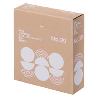 アスクル 箱入レジ袋エコノミータイプ 乳白 20号 本体 1箱（400枚入） オリジナル