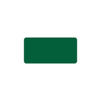 アクリル色物名札板　２５Ｘ５０　緑 AP-35-G 20個 共栄プラスチック（直送品）