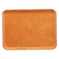 トレー （Ｓー１０１）４４ｃｍ長手盆　ブラウン [2個入] wis-1-100-1b　若泉漆器（直送品）