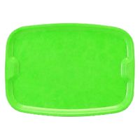 トレー （ＯＫー９４）尺２寸手付小判トレー　ライトグリーン [3個入] wis-1-100-3r　若泉漆器（直送品）
