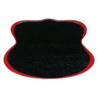 トレー 尺３寸ひさご盆　黒天朱 [1個入] wis-1-128-19　若泉漆器（直送品）