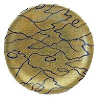 中皿 寿司皿　西陣金の河　[3個入] wis-1-509-19　若泉漆器（直送品）