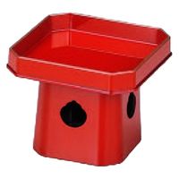 盛器 ４寸三宝盛器　朱天金 [2個入] wis-1-642-3　若泉漆器（直送品）