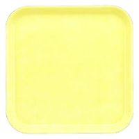 トレー （ＳＳー３３）３３ｃｍ角盆　イエローＷＳ [3個入] wis-1-98-1y　若泉漆器（直送品）
