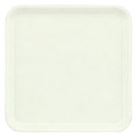 トレー （ＳＳー２０１）３３ｃｍ角盆　アイボリー [3個入] wis-1-98-2i　若泉漆器（直送品）