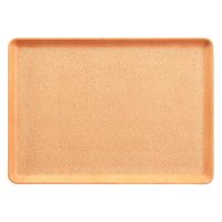 トレー （ＯＦー１５）４５ｃｍ布目長手トレー　ブラウンモストＮＳ [1個入] wis-b-13-91d　若泉漆器（直送品）