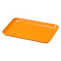 トレー カフェトレー　イエロー　[3個入] wis-b-29-29　若泉漆器（直送品）
