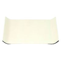 トレー 表参道トレー　ホワイトパール底黒塗　尺２寸 [2個入] wis-b-29-70　若泉漆器（直送品）