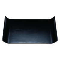 トレー 表参道トレー　黒　尺４寸 [2個入] wis-b-29-66　若泉漆器（直送品）