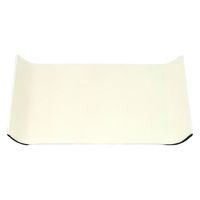 トレー 表参道トレー　ホワイトパール底黒塗　尺３寸 [2個入] wis-b-29-71　若泉漆器（直送品）