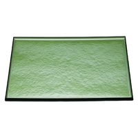 トレー 長手タイコ隅丸盆　グリーン雲流渕黒ＮＳ　尺２寸 [2個入] wis-b-31-67　若泉漆器（直送品）