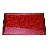 トレー なぎさ盆　朱金乱糸ＮＳ　尺３寸 [2個入] wis-b-32-36　若泉漆器（直送品）