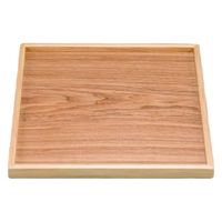 トレー 尺０寸角盆　白木 [2個入] wis-b-35-9　若泉漆器（直送品）