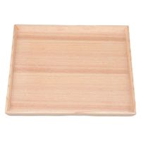 トレー 尺０寸角雪斎型トレー [1個入] wis-b-35-93　若泉漆器（直送品）