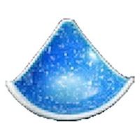 小皿 ゴス白吹　渕上り珍味【有田焼】 [2個入] wis-c-7-56　若泉漆器（直送品）