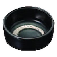 小皿 新黒マットプラチナ　刷毛　小丸皿【有田焼】 [3個入] wis-c-7-54　若泉漆器（直送品）