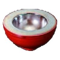 小皿 朱塗南蛮パール　丸々小付【有田焼】 [2個入] wis-c-7-63　若泉漆器（直送品）