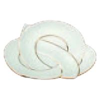 小皿 太白金線むすび　小皿【有田焼】 [2個入] wis-c-7-75　若泉漆器（直送品）