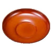 コースター ３．６寸茶托　春慶裏黒塗 [4個入] wis-h-97-57　若泉漆器（直送品）