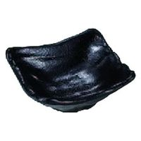 若泉漆器 小鉢 いぶし釉 削ぎ角小鉢