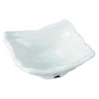 小鉢 いぶし釉　削ぎ角小鉢　粉引 [8個入] wis-j-9-11　若泉漆器（直送品）