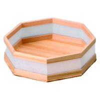 盛器 安土八角盛器 [1個入] wis-m-25-19　若泉漆器（直送品）