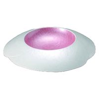 盛器 天空花ボール　ホワイトアクア／ピンク [1個入] wis-m-31-2　若泉漆器（直送品）