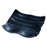 盛皿 肥前角盛皿　黒石目底黒塗 [2個入] wis-m-31-38　若泉漆器（直送品）