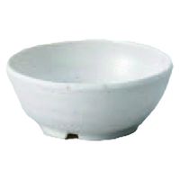 小鉢 いぶし釉　丸小鉢　小　粉引 [8個入] wis-m-32-21　若泉漆器（直送品）